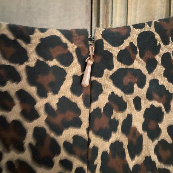 Land's End Women's Leopard shift dress plus size 24 - Picture 2 of 5